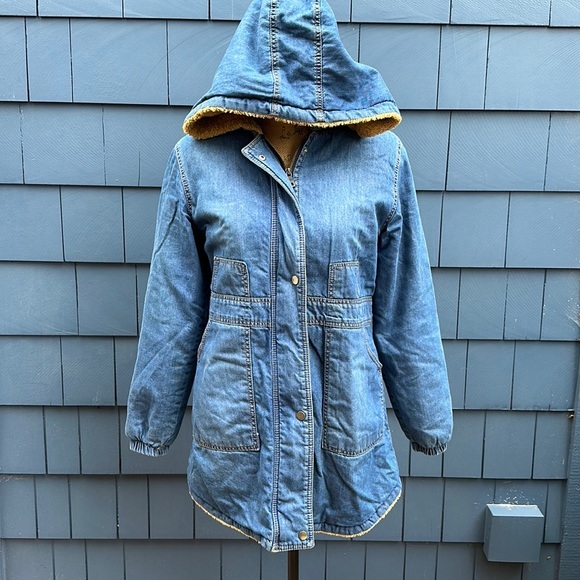 Blue Ellen Jackets & Blazers - Blue Ellen Coat denim warm soft medium